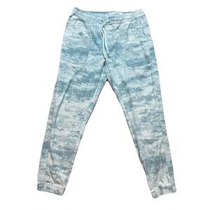 Athleta Farallon Camo Coast Gray Jogger Pants Women’s Small